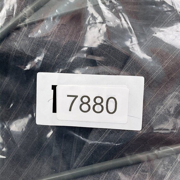 Ralph Lauren Blazer Men 46R Gray White Tan Pinstripe Cashmere Wool Jacket - Picture 16 of 16